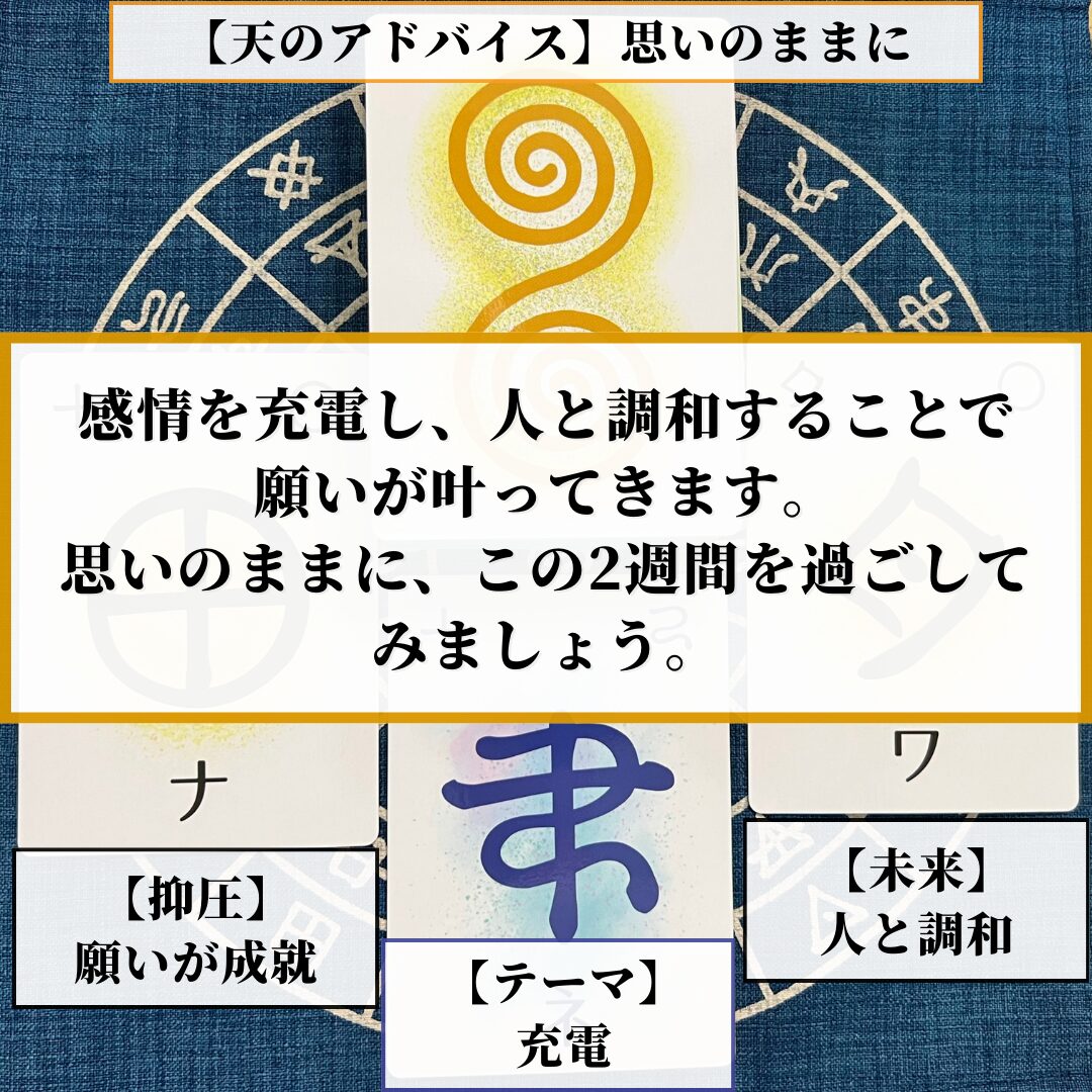 カードを3枚引く